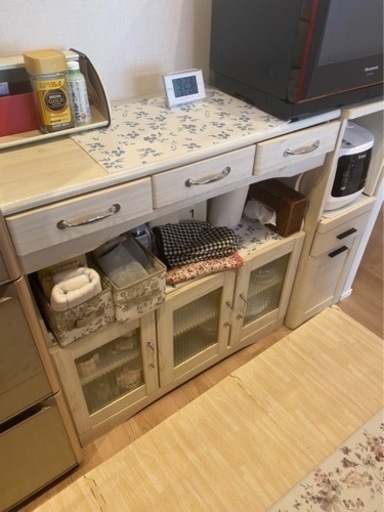 木製食器棚　2つセット