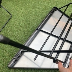 期間限定　Hung Out ステンレストップテーブル　3p収納バック付きの画像