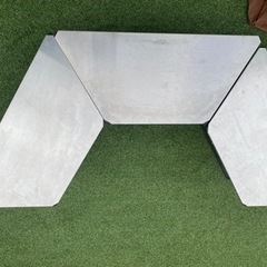 期間限定　Hung Out ステンレストップテーブル　3p収納バック付きの画像