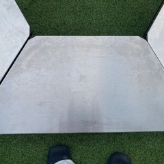 期間限定　Hung Out ステンレストップテーブル　3p収納バック付きの画像