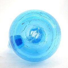 琉球ガラス 　ミニピッチャー / ミルクピッチャー　青 [04-074]の画像