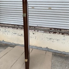 【傷あり】和風衝立　高さ120の画像
