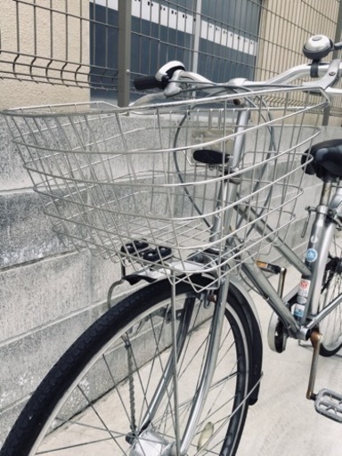 自転車　27インチ　シティサイクル　3段変速