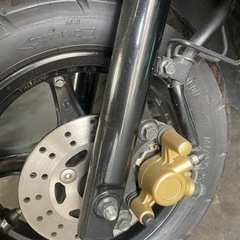 JOG SA 56J アルミホイル+フロントフォークセットの画像