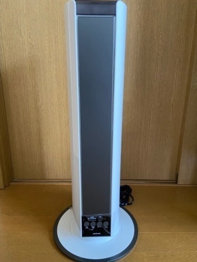 KOIZUMI 超音波加湿器　アロマ対応　抗菌　ホワイト　タワー型