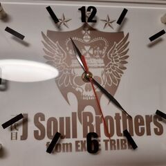 三代目J Soul Brothers掛け時計の画像