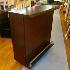 R324 バーカウンター、カウンターテーブル、幅99cm USED