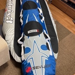 【値下げ可能】バナナボート、トーイングチューブ3人乗りの画像