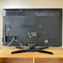 42インチ テレビ TOSHIBA LED REGZA 42Z1 テレビ台セットの画像