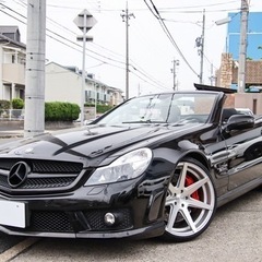 ベンツ　SL63 AMG フルカスタム　ブラックアウト　希少車両...