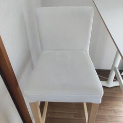 IKEA☆ビルスタダイニングテーブル☆ヘンリクスダールチェア2脚セット☆の画像