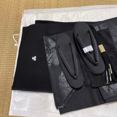 正絹です、新品です。喪服、草履、帯、帯締め、帯上げ　　　長襦袢の画像