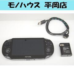 ジャンク PSvita本体 PCH-1100 クリスタル・ブラッ...