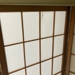 【やぶれアリ】和風衝立高さ90の画像