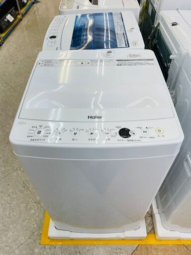 未使用!! Haier(ハイアール) 4.5kg洗濯機 定価￥22,900 JW-E45CE 2021年