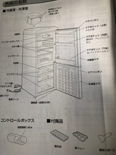 ★札幌東区　引き取り限定　アイリスオーヤマ冷凍冷蔵庫　2021年製　130L　PRR-142D