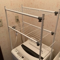 洗濯機　浴室　収納