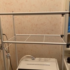 洗濯機　浴室　収納の画像