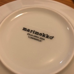 marimekkoのソーサー　※差し上げますの画像