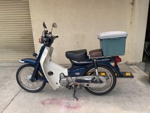 スーパーカブ70カスタム　角目　セル付