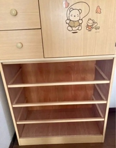 子供部屋向けワードローブ　カントリーキッズ　country kids 洋風タンス