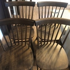 ダイニングチェア 椅子　4脚セットの画像