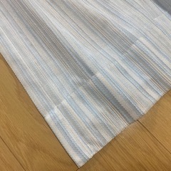feel ライトブルー　レースカーテン　2枚の画像