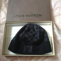 LOUISVUITTON　新品未使用　SALE🍀ルイヴィトン　ダミエ　ニット帽子　の画像