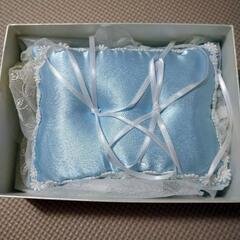 リングピロー　箱付き　インテリア　ジュエリー置きの画像