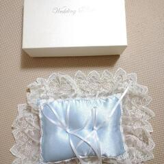 リングピロー　箱付き　インテリア　ジュエリー置きの画像