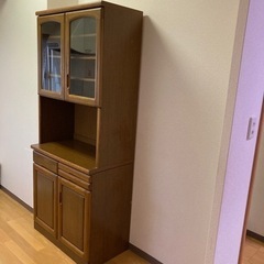 中古　食器棚