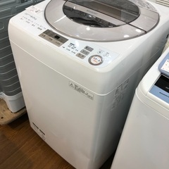 簡易乾燥機能付き洗濯機　SHARP  2017年製　ES-GV9A-N