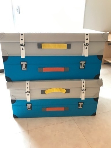 2個セットIKEA おもちゃ箱　おもちゃ収納　フリットバール