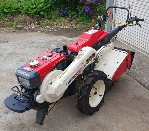 鹿児島発　ヤンマー　セル始動　6馬力　ディーゼル耕うん機　YA606　程度良好