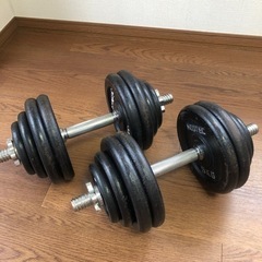 【可変式ダンベル】の画像
