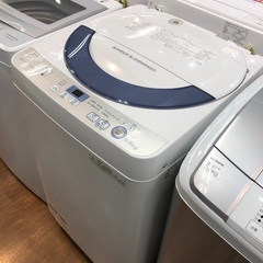 全自動洗濯機　SHARP  ES-GE55R  2016年製