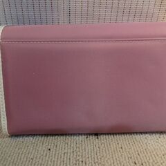 【財布】未使用 anan 二つ折り財布 ポケットたくさんのお財布 ピンク 長財布の画像