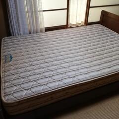 【一旦受付終了します】【引取限定】セミダブルベッド