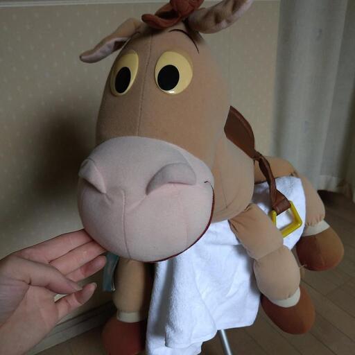 再値下げしました！【ブルズアイ】ぬいぐるみ（大）トイストーリー2