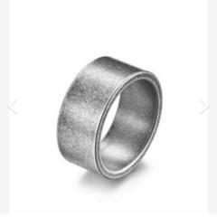 ▼j←←←m17-4番  メンズ リング フラットマット チタンスチールリング レトロ ヒップホップ ファッション おしゃれ カッコいい アクセサリー 1の画像