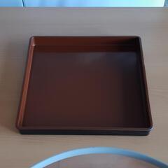 お茶をいれる道具とミニ茶箱の画像