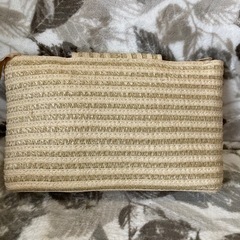 最終値下げ　美品　梅雨明けしました　夏　クラッチバッグ　ファスナー　マグネットボタン有りの画像