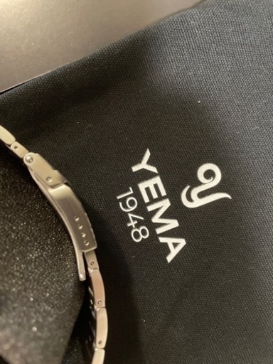 yema ネイビー　腕時計　イエマ　クォーツ　ダイバーズ　39mm 美品