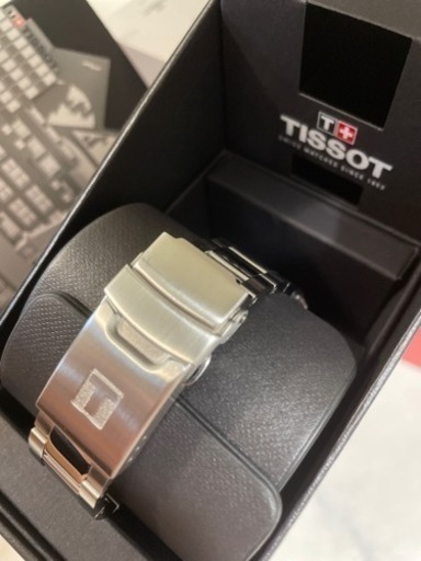 新作　tissot シースター1000 ブルー　サファイアベゼル　36 男女兼用