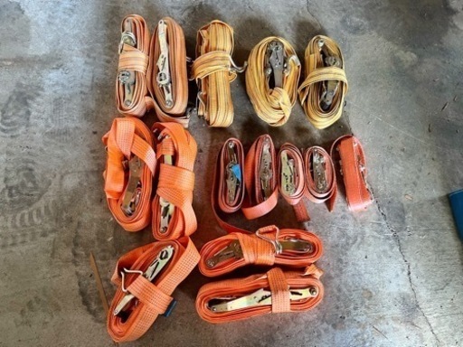 ラッシングベルト15本 長さ色々☆