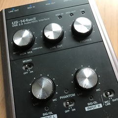 【取引中】TASCAM オーディオインターフェースの画像