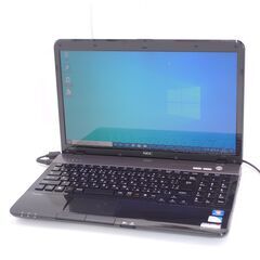 中古良品 15インチ ノートパソコン NEC PC-LS150FS6B Pentium 4GB 500G