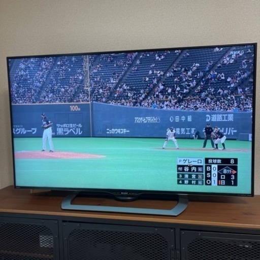 シャープ　AQUOS 薄型\u0026液晶テレビ　50インチ　YouTubeも見れます☆