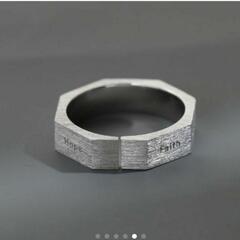 17-4番  S925 シングルリング 指輪 オープンリング シンプル カッコいい ファッション アクセサリー シルバー ヴィンテージ レトロ 1の画像