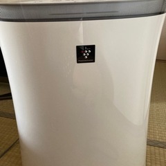 シャープ 空気清浄機 プラズマクラスター搭載 ホワイト FU-J50-W mxn26g8